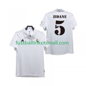 Fußballtrikots Real Madrid ZIDANE 5 2003 Retro 2002 Kurzarm Heimtrikotsatz kaufen
